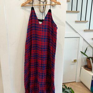 Rachel Comey Racerback Plaid Sleeveless